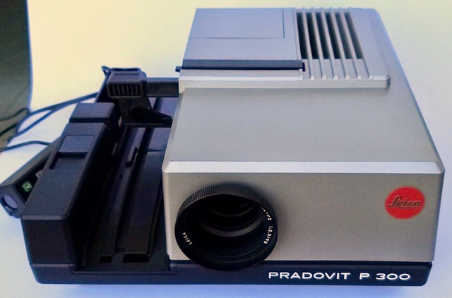 Leica Projektor Pradovit P 300 Diaprojektor mit Leitz 2,5/90mm Colorplan-P2