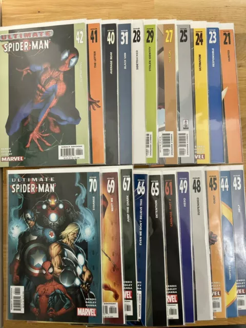 Ultimate Spider-Man Bundle 🕷️- 23 Issues - 2000 - Marvel Comics
