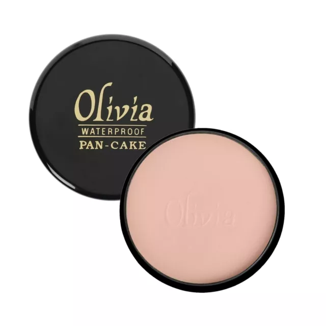 5 PC x 25 GM Olivia Pan Cake Waterproof Fresh Peach Makeup Concealer Shade No.23