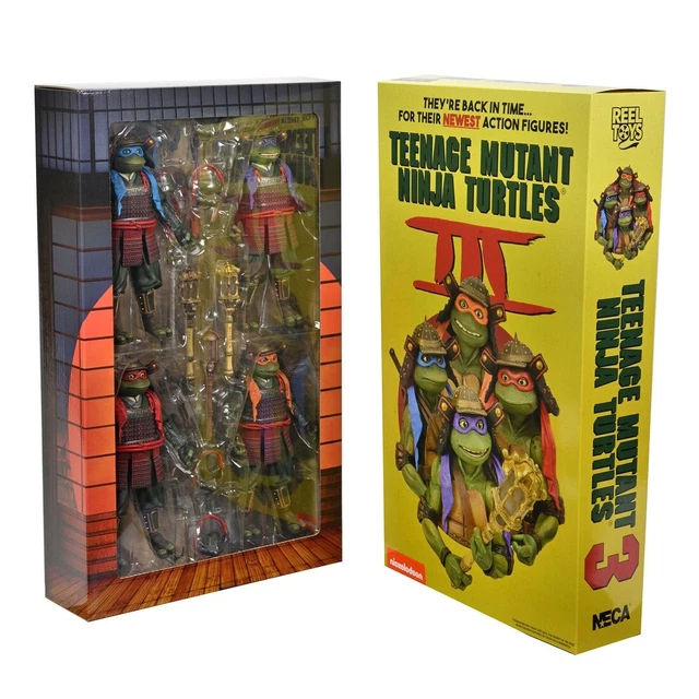 2023 SDCC EXCLUSIVE NECA Teenage Mutant Ninja Turtles III 3 Samurai 4