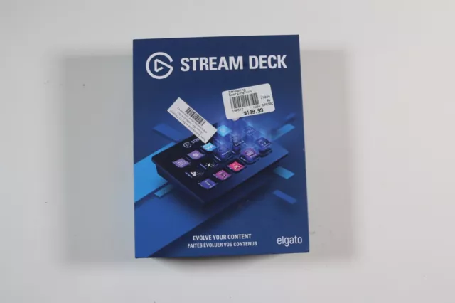 Elgato Stream Deck Live Content Creation Controller - Black, 15 Keys