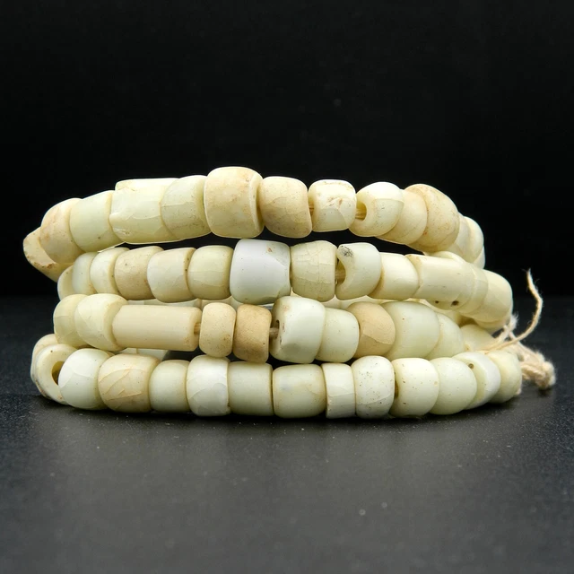 KYRA MINT* 108 Ancient VENETIAN Trade GLASS Beads-6.4 to 10.5 mmDIA-1700s-SAHARA