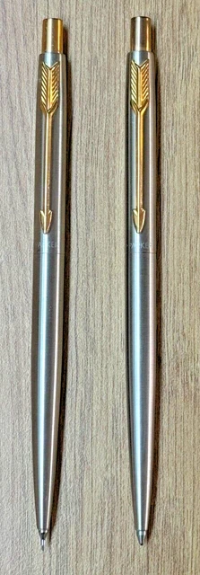 A VINTAGE PARKER Classic Ballpoint Pen and Mechanical Pencil Set EUR 16 ...