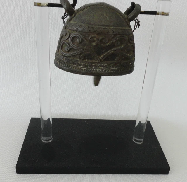 Antique Bronze Buffalo Bell,  Burma