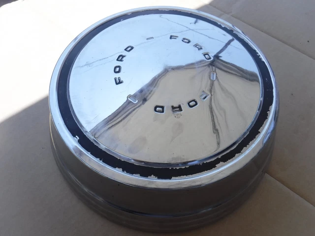 Oem 1970-1985 Ford F250 F350 Pickup Econoline 12" Dog Dish Hubcap 3/4 Ton 1 Ton