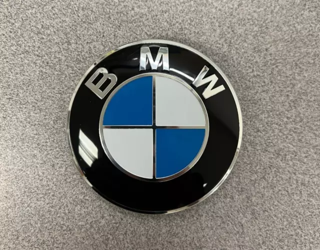 BMW 82mm BONNET BADGE HOOD BOOT EMBLEM REPLACEMENT E46 36 90 60 83 92 M3 M5