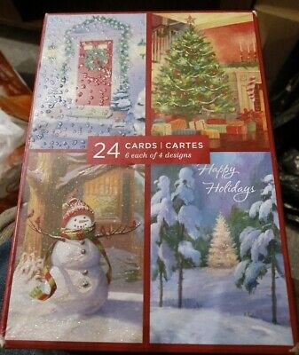 Hallmark Cards Image Arts 24-Count Home for the Holiday Assorted Christmas Cards