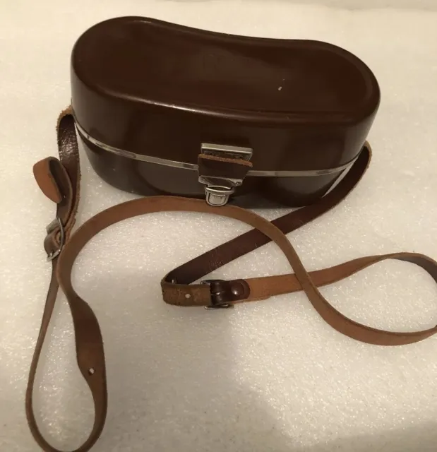 Zeiss Ikon Lens  Leather Case  With Leather Strap GERMANY PART NUMBER  20. 7810