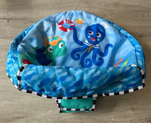 Baby Einstein REPLACEMENT SEAT PAD COVER Neptune's Ocean Discovery Jumper Turtle
