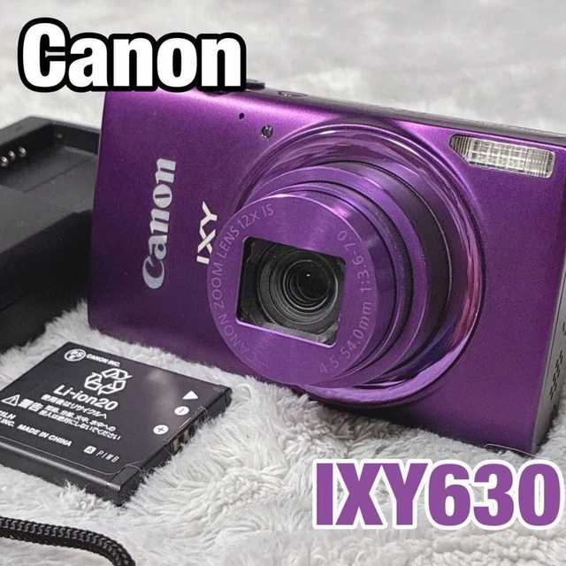CANON IXY 630 Purple Compact Digital Camera Tested Working Seller