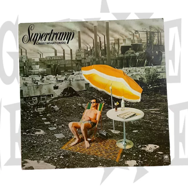 Vinyle 33 Tours - Supertramp " Crisis ? What Crisis ? " / Am Records