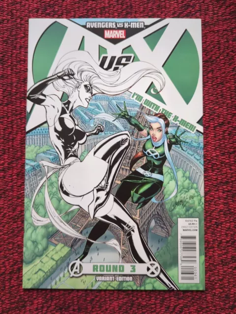 Avengers vs X-men #3 J. Scott Campbell Exclusive 2012 NM