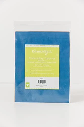 Estabilizador de especialidad de tapa bordada Kimberbell 8,5"" x 11"" 8 hojas cortadas en...