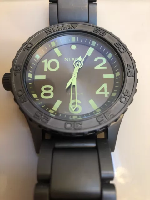 USED NIXON THE 51 30 TITANIUM 200m 13F1 Watch Free Shipping 399.99 PicClick