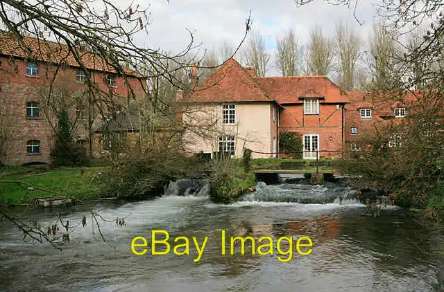 Photo 6x4 Weir above Upper Mill, Longparish For how this looks in June se c2007