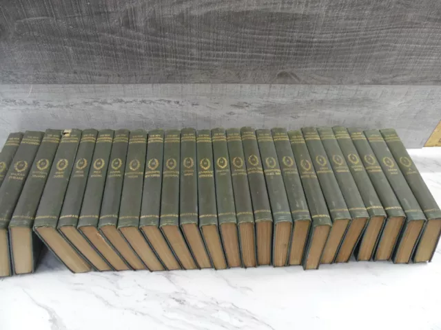 🎆The New International Encyclopedia 1922 Dodd Mead & Co 24 set🎆