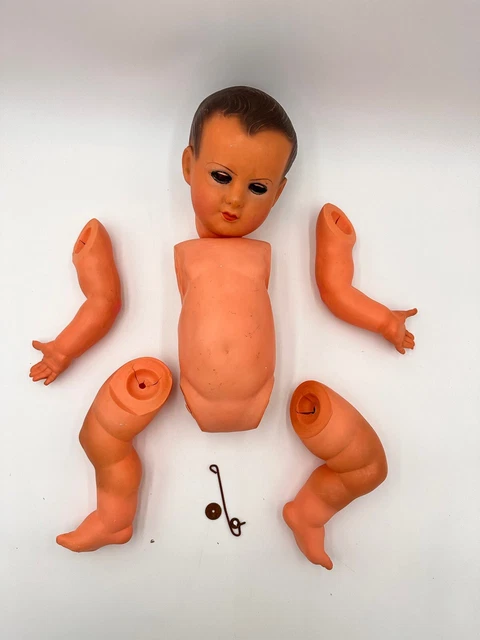 Poupon Celluloïd 24cm Petit Collin
