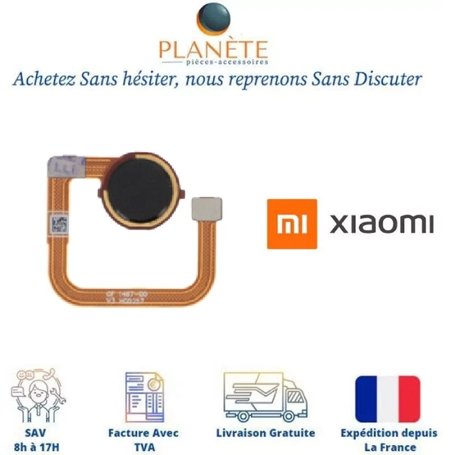 Nappe (câble) Power + Lecteur D'empreinte Pour Oppo A57 - Pièce D'origine Démontée