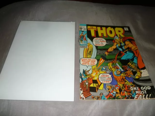 The Mighty Thor #181 (1970) Marvel Bronze Age Comic Book Stan Lee, Neal Adams