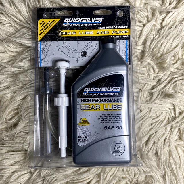 QUICKSILVER MARINE LUBRICANT High Performance Gear Lube & Pump SAE 90