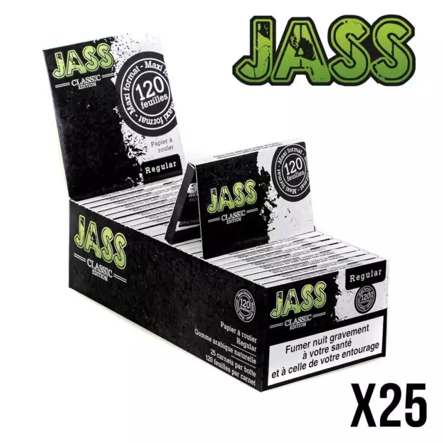 Jass Regular 25 Carnets de 120 Feuilles