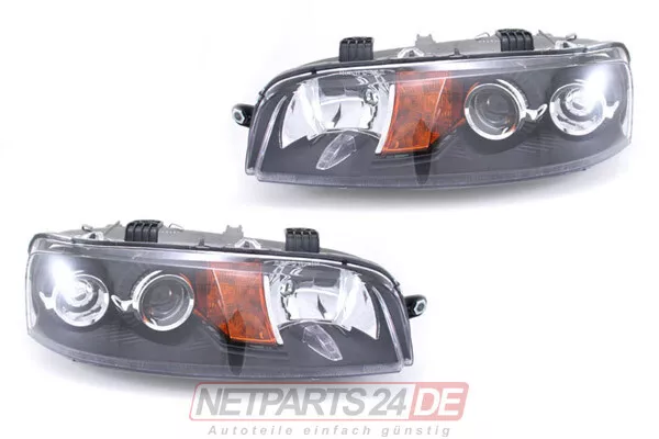 Scheinwerfer Set Halogen Blinker passend für Fiat Punto 188 H1 H1 Links Rechts