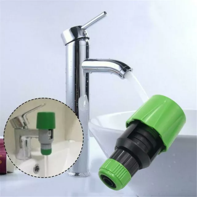 Kitchen Garden Hose Pipe Connector Rounds Square Mixer Multi Taps Adaptor