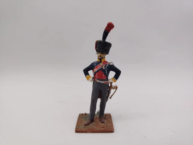 Lot De Figurines En Plomb Peint 54mm - Soldats Anciens - Bon état