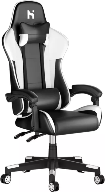 The Horde Chaise gaming ergonomique avec coussin lombaire et appui-tête RGB  LED