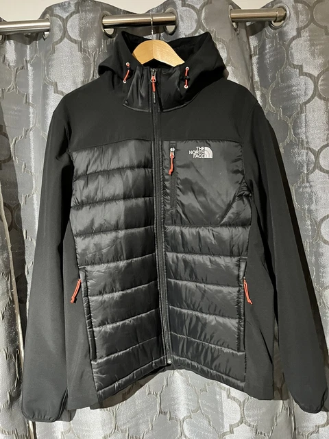 mens north face hybrid jacket size large