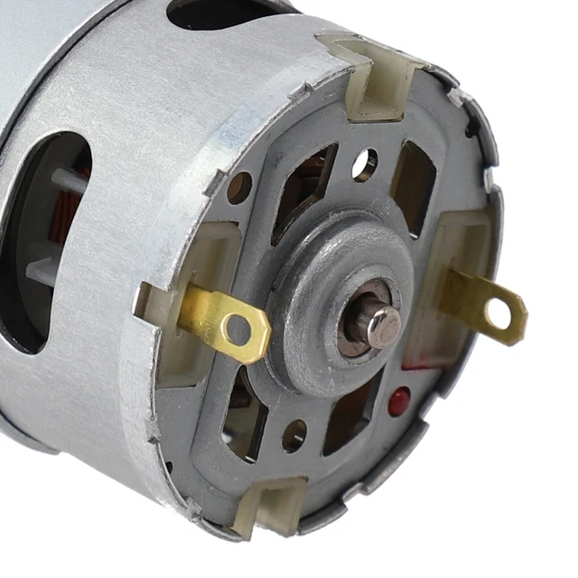 Motore Elettrico CHANCS RS-550 25V DC Con 9 Denti, Ad Alta Velocità, Per Trapano Avvitatore E Fai Da Te - 3