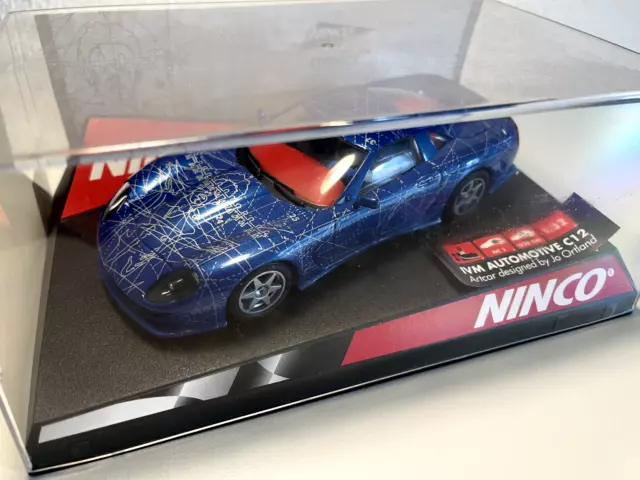 1/32 Ninco Chevrolet Corvette IVM Automotive C12 "Art Car" (50248), lim. Ed.,M/B