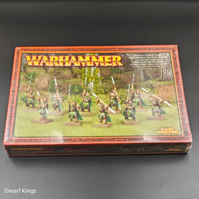 Games Workshop Warhammer Wood Elf Eternal Guard Sealed 2005