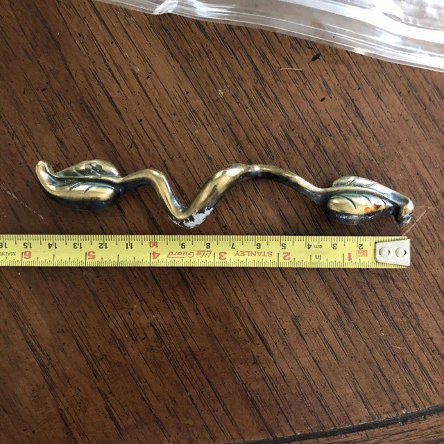 KBC2 Keeler Brass Company Scroll Leaf Drawer Pulls Set of 45966 Set of 27