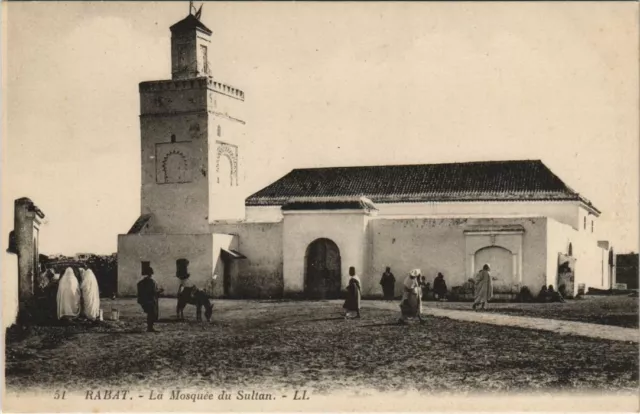 CPA AK MAROC RABAT La Mosquée du Sultan (31279)