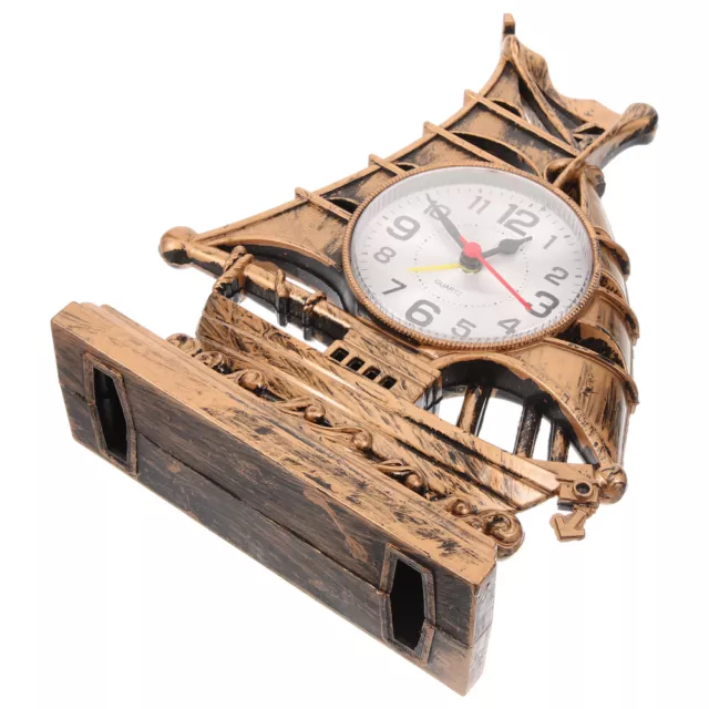 Reloj despertador relojes para niños adornos de oficina decoración del hogar abrigo