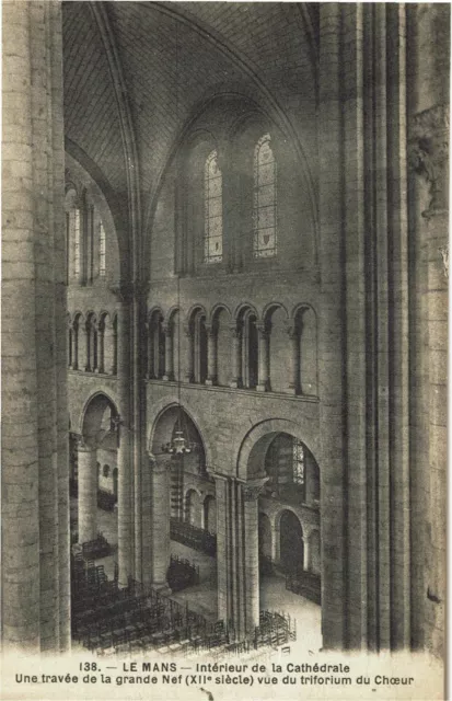 CPA - Carte postale - FRANCE-LE MANS-  Intérieur de la Cathédrale (iv 198)