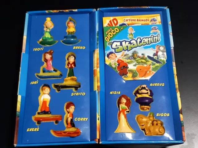 Diorama Ferrero Kinder Skatenini Valigetta Ottime Condizioni Completa +Gioco Rar