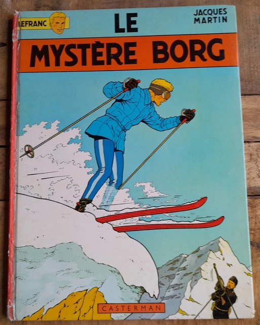 BD REED 1972 LEFRANC  LE MYSTERE BORG CASTERMAN  Jacques Martin