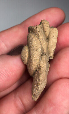 Pre-Columbian Adorno Ceremonial Sacred Knot Terracotta Pottery Fragment Artifact 3
