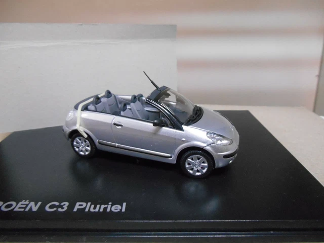 Citroen C3 Pluriel Gris/Silver 1:43 Dealer Norev