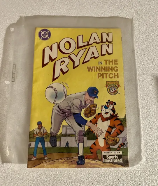 Nolan Ryan Tony Tiger's Sports Comics Winning Pitch DC 1992 Free Ship!