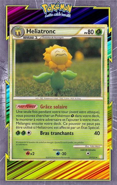 Heliatronc - HS:HeartGold SoulSilver - 31/123 - Carte Pokemon Française