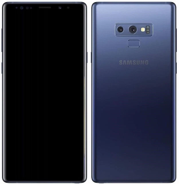 Dummy Samsung Note 9 Ocean Blue Telefono Finto Da Esposizione
