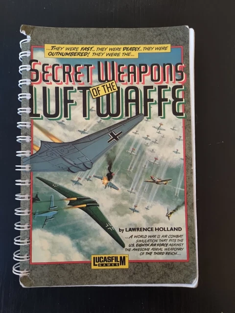 SECRET WEAPONS OF the Luftwaffe - Big Box - PC IBM - 3,5" - Lucasfilm 1991 EUR 33,83 - FR