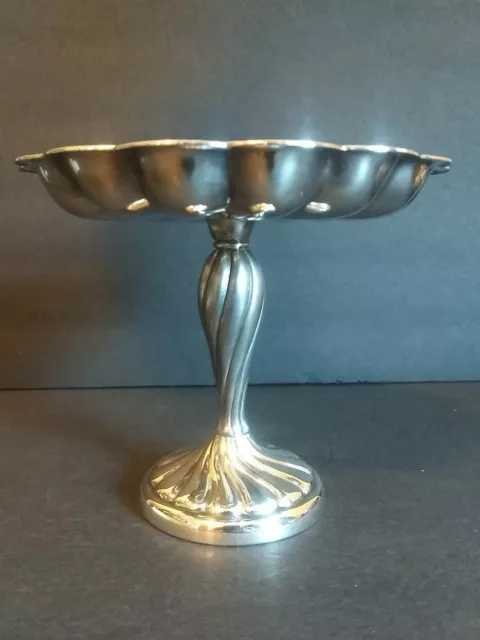 Vintage 1883 FB Rogers Silver Co. Silver Plated Pedestal Compote Dish #657