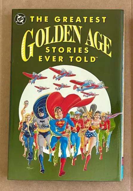 Greatest Golden Age Stories Ever Told Hardcover GN Superman Batman DC OOP VF