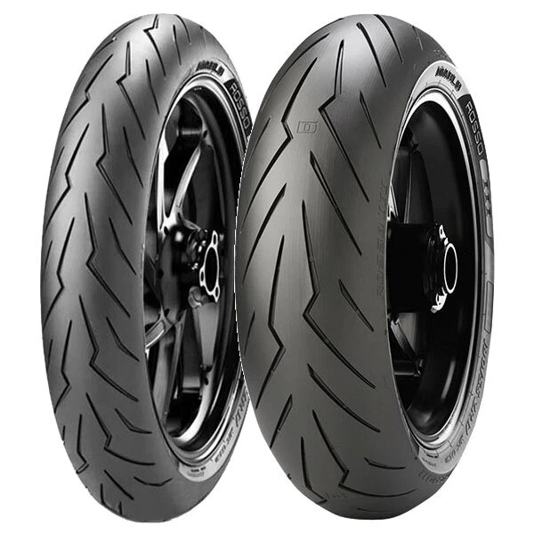 Tyre Set Pirelli 120/70Zr17 Rosso Iii 3 (D) + 240/45Zr17 Rosso Iii 3