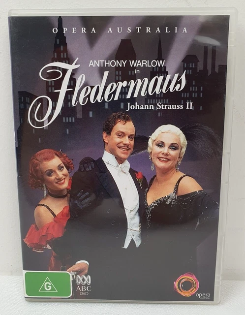Fledermaus Johann Strauss II (DVD, 1996, R4) Anthony Warlow