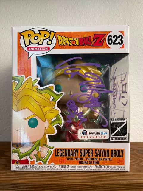 Funko Pop! Dragon Ball Z - Legendary SS Broly #623 - Signed by Vic Mignogna